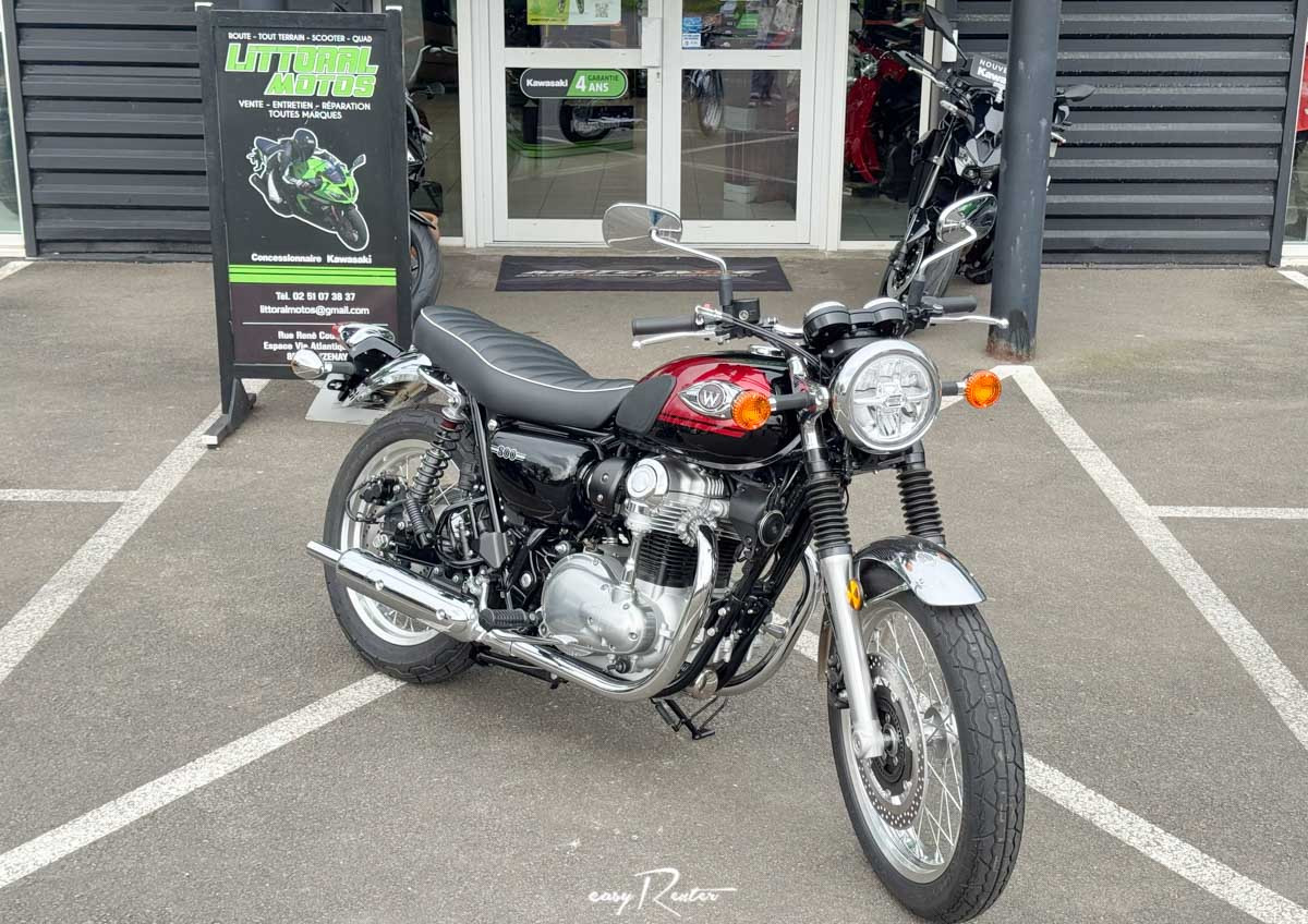 location moto Cherbourg Kawasaski 650 Versys 5