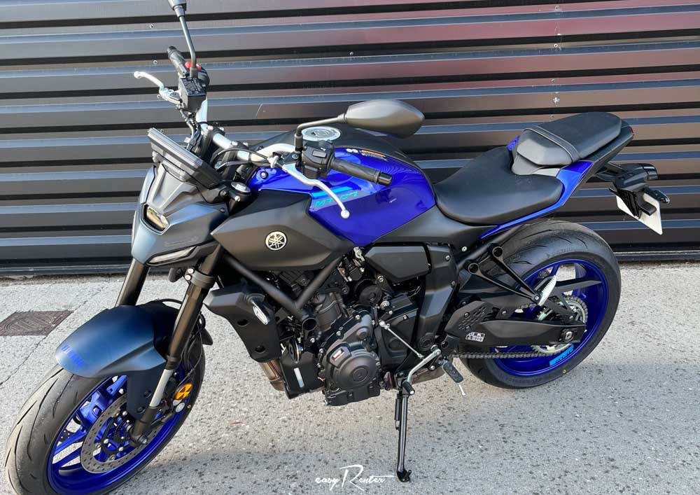 location moto Le Mans Yamaha MT07 1