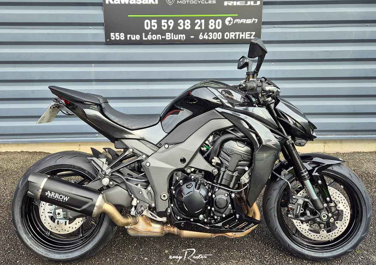 Saint-Lô Kawasaki Z650 A2 motorcycle rental 14194