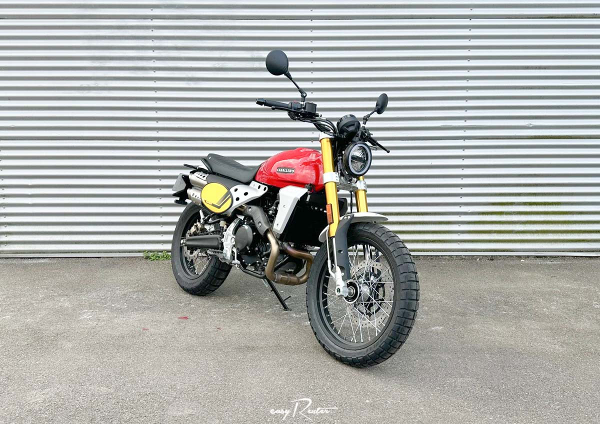 Chambourcy Fantic 125 Scrambler motorcycle rental 14719