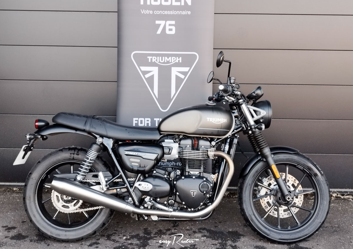 Location moto Rouen Triumph 800 tiger XR 1