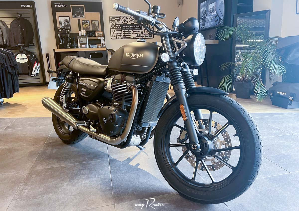 Location moto Rouen Triumph 800 tiger XR 1