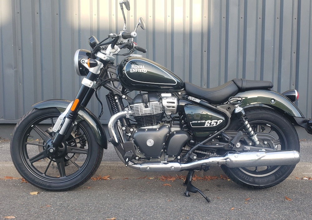 Pierrelaye Royal Enfield 650 Continental GT A2 motorcycle rental 16022