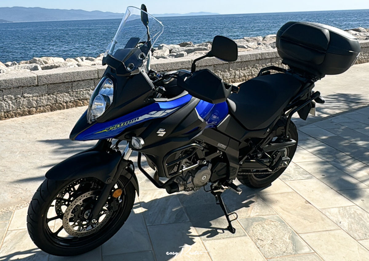 location moto Cherbourg Kawasaski 650 Versys 5