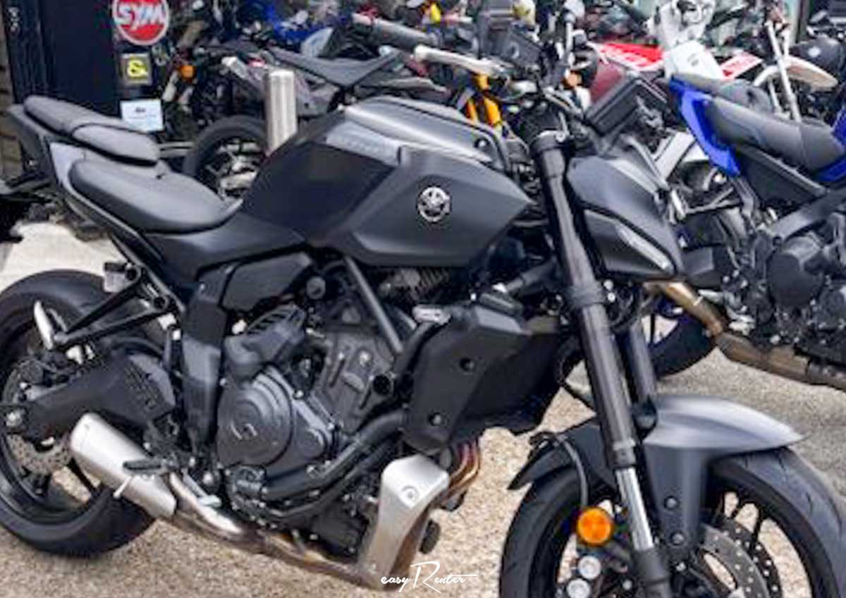 location moto Cherbourg Kawasaski 650 Versys 5