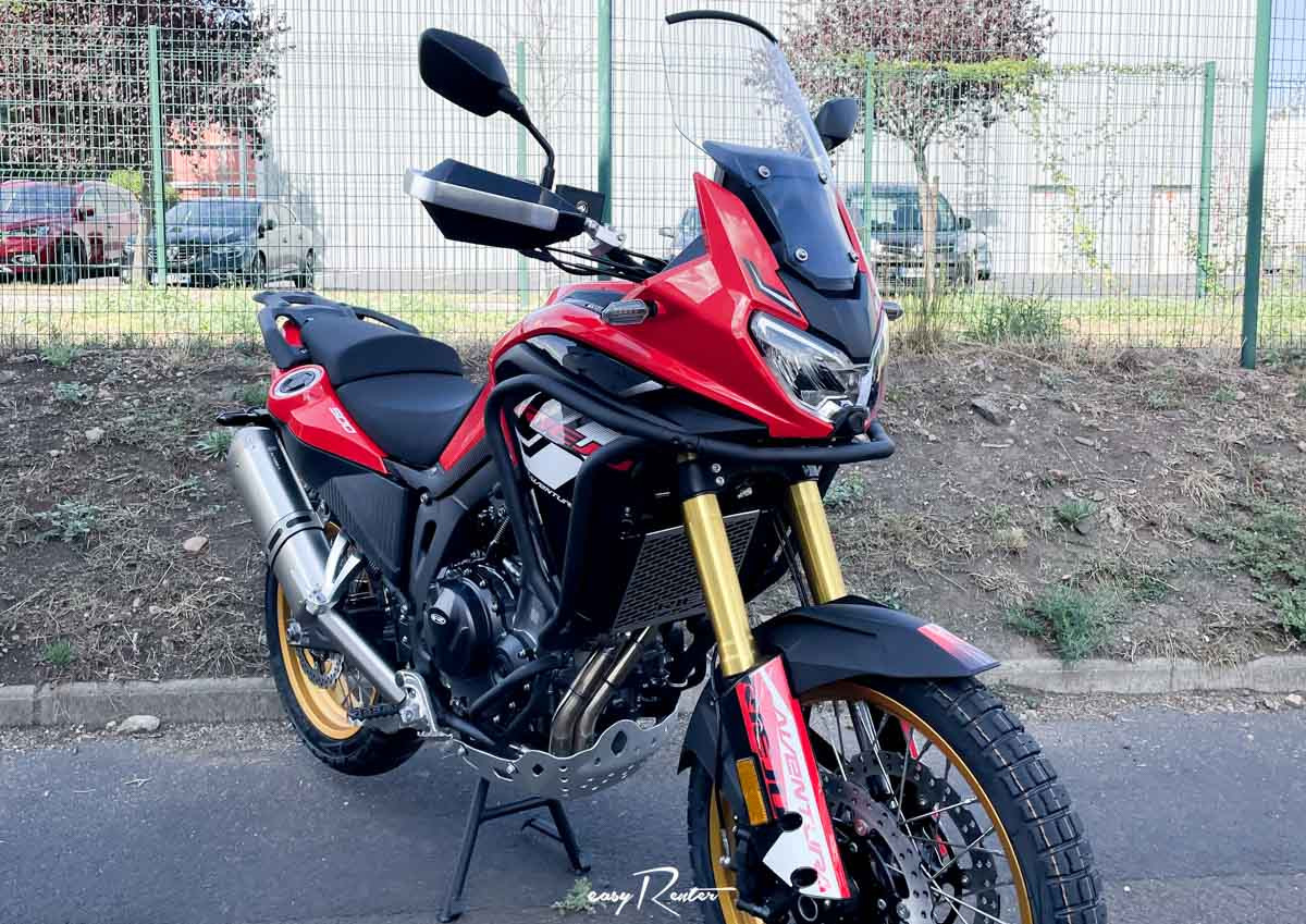 Location moto Laval Yamaha MT07 1