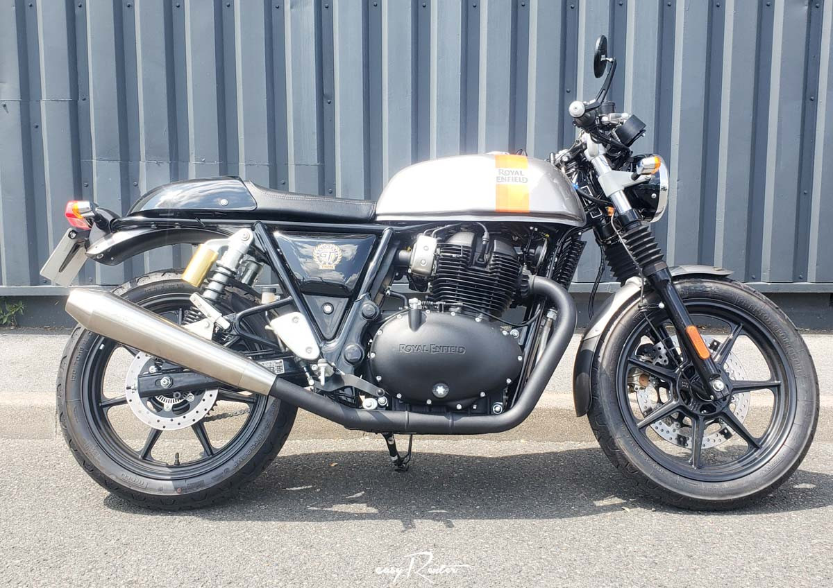 Pierrelaye Royal Enfield 650 Continental GT A2 motorcycle rental 16022