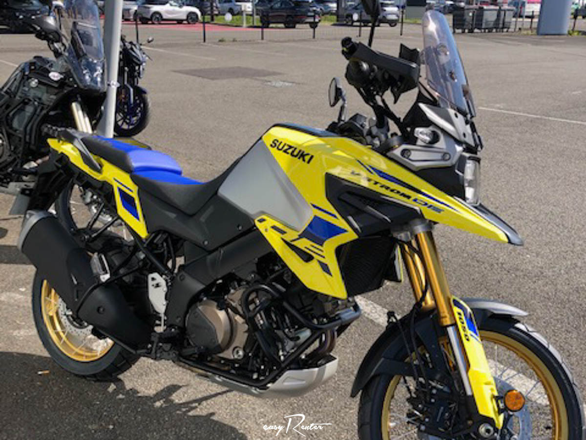 location moto Cherbourg Kawasaski 650 Versys 5