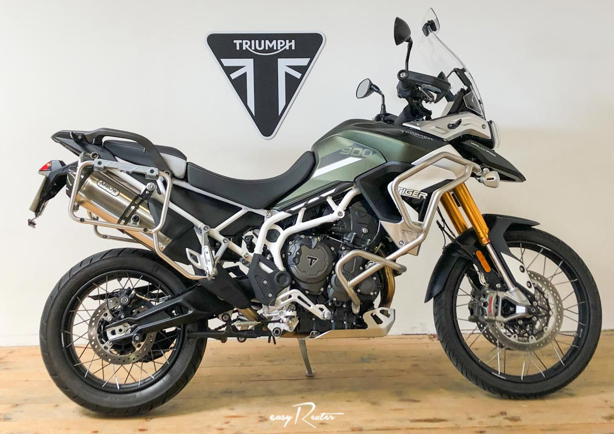 Location moto Rouen Triumph 800 tiger XR 1