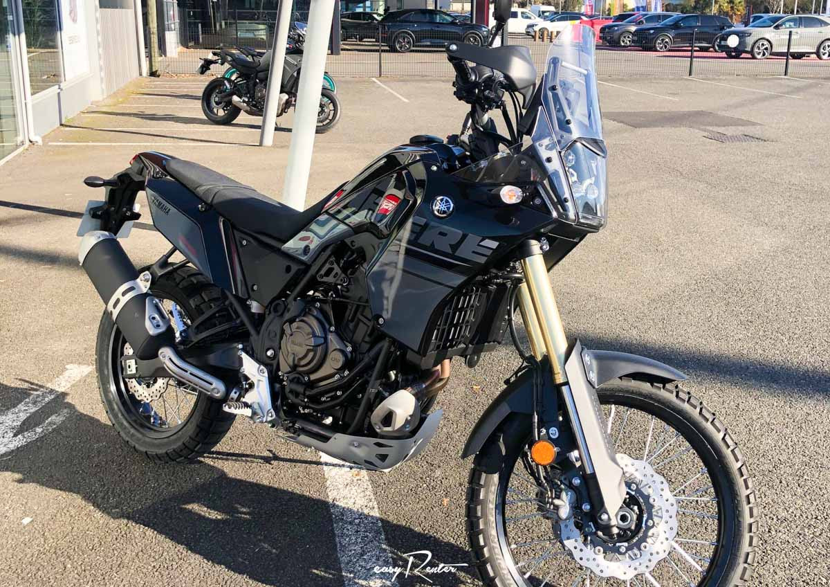 Odos Yamaha MT07 A2 motorcycle rental 14203