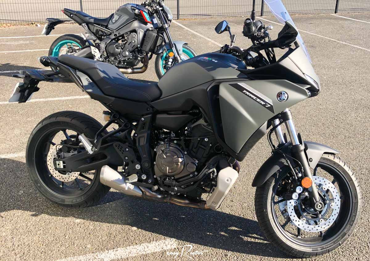 Odos Yamaha MT07 A2 motorcycle rental 14203
