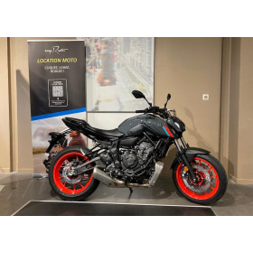motorcycle rental Yamaha MT07 A2