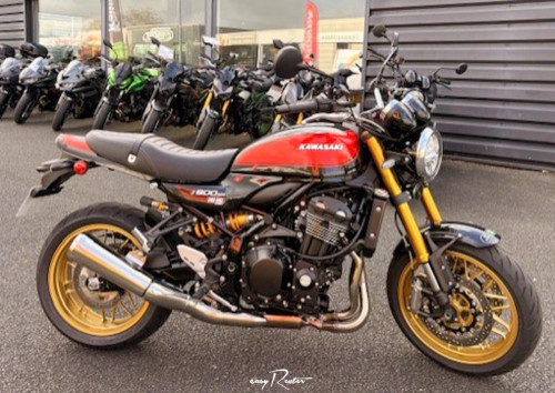Angers Kawasaki Z900 RS motorcycle rental 15641