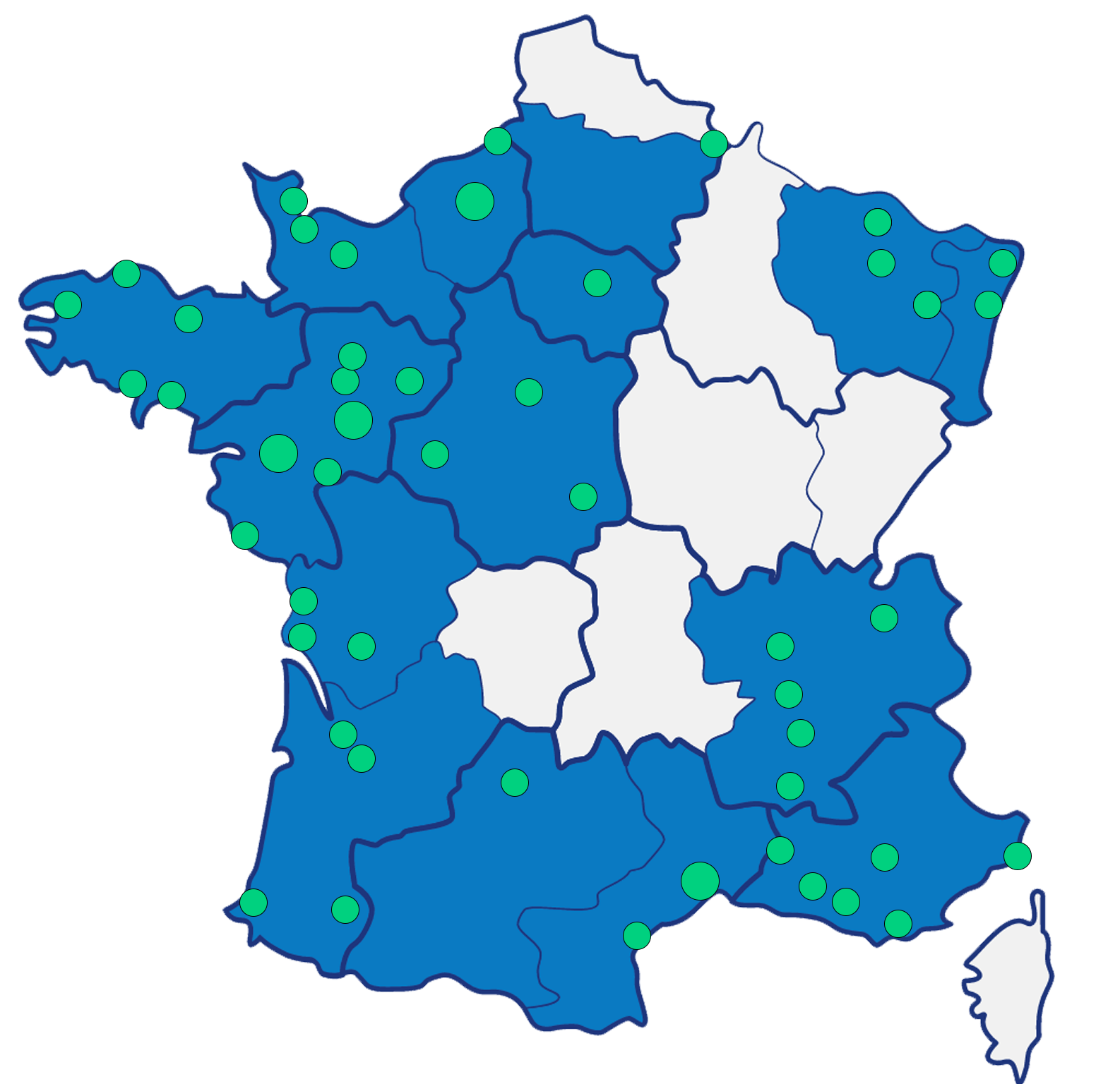 Des loueurs moto partout en France